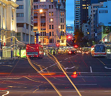  downtown bus station in June 2004 - now the Britomart Bus Terminal, was on the first Auckland Photo Day